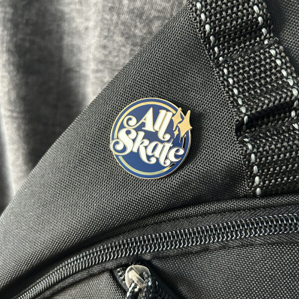 All Skate Lapel Pin - Image 3