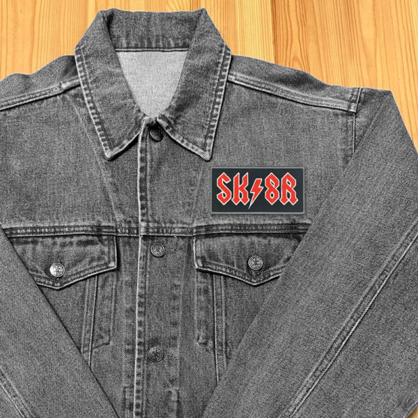 Alternative view of SK8R Patch
