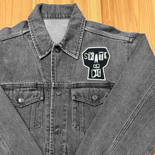 Alternative view of Skate Or Die Patch